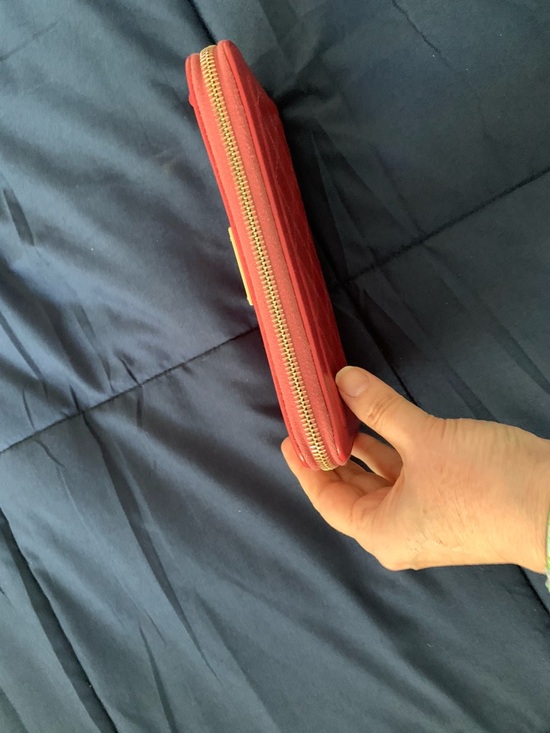 Chanel Pink Quilted Leather Zip Wallet - Picture 6 of 12